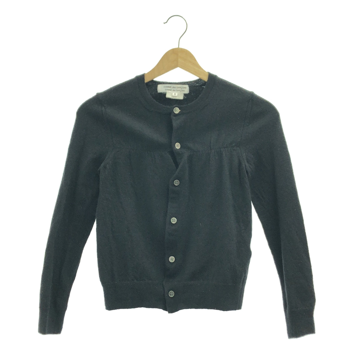 COMME des GARCONS COMME des GARCONS / 콤콤 | 2018AW | 울 게더 니트 가디건 | S |