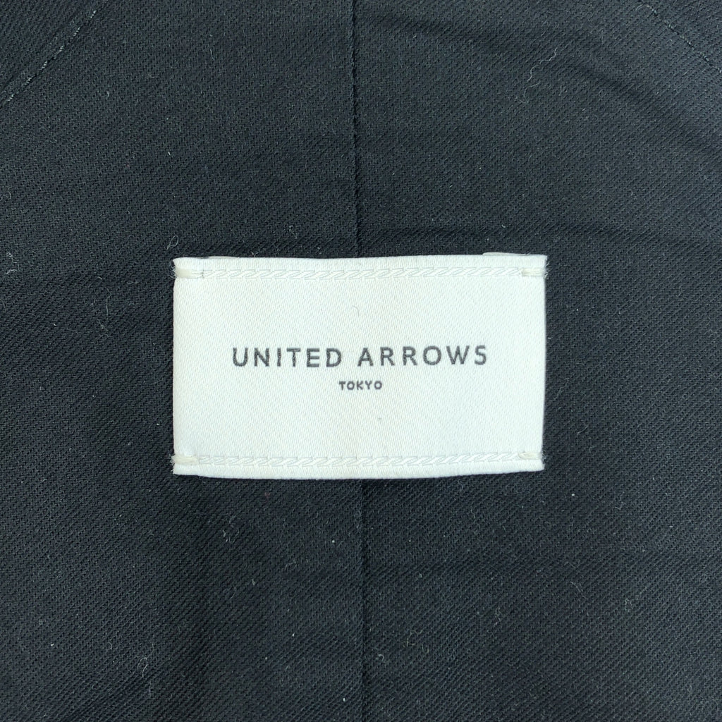 UNITED ARROWS / ユナイテッドアローズ | フェイクレザーサロペット パンツ | 38 | ブラック | レディース