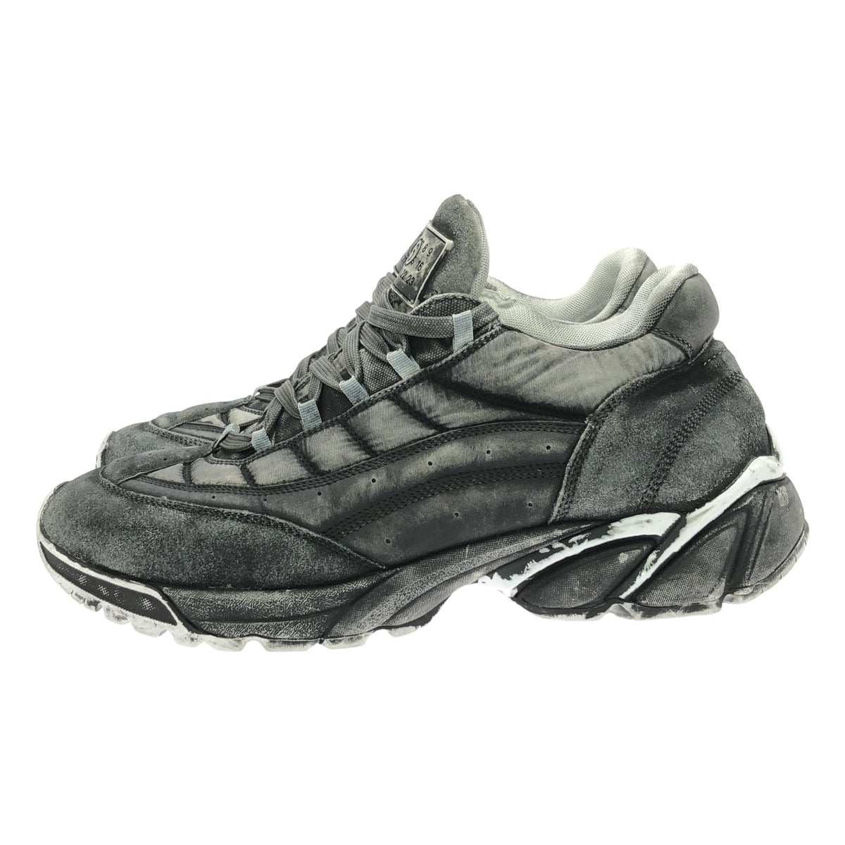 MM6 Maison Margiela | DISTRESSED EFFECT LOW-TOP SNEAKERS | 43 | Men's