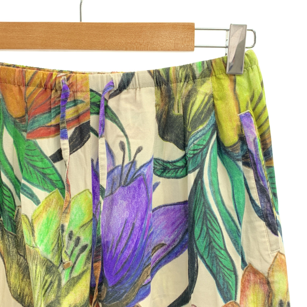 Tomorrowland BALLSEY / トゥモローランドボールジー | 2024SS | アルジタプリント タックワイドパンツ | 36 | レディース