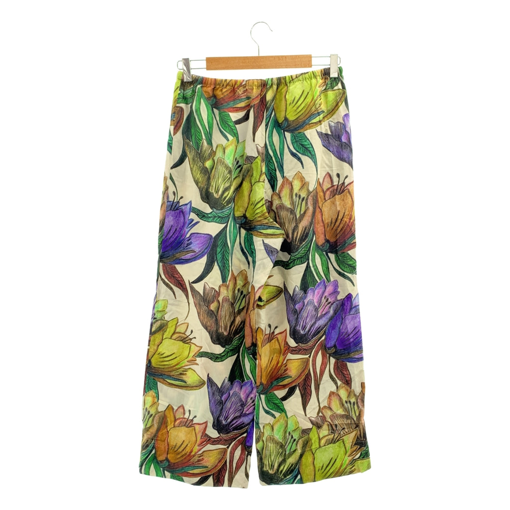 Tomorrowland BALLSEY / トゥモローランドボールジー | 2024SS | アルジタプリント タックワイドパンツ | 36 | レディース