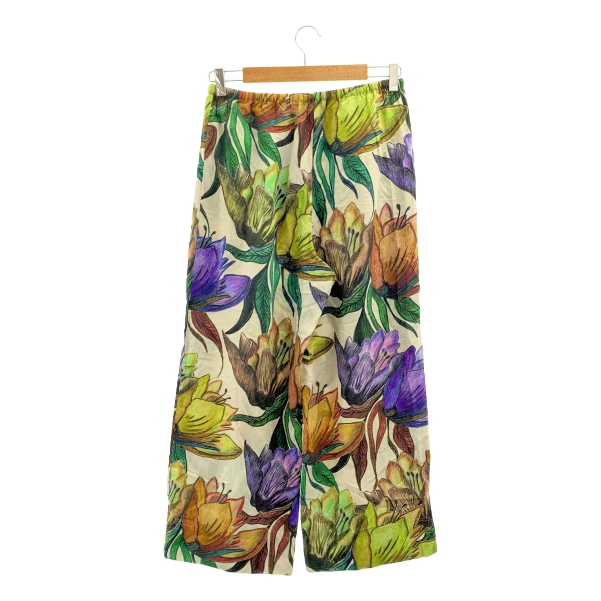 Tomorrowland BALLSEY / トゥモローランドボールジー | 2024SS | アルジタプリント タックワイドパンツ | 36 | レディース