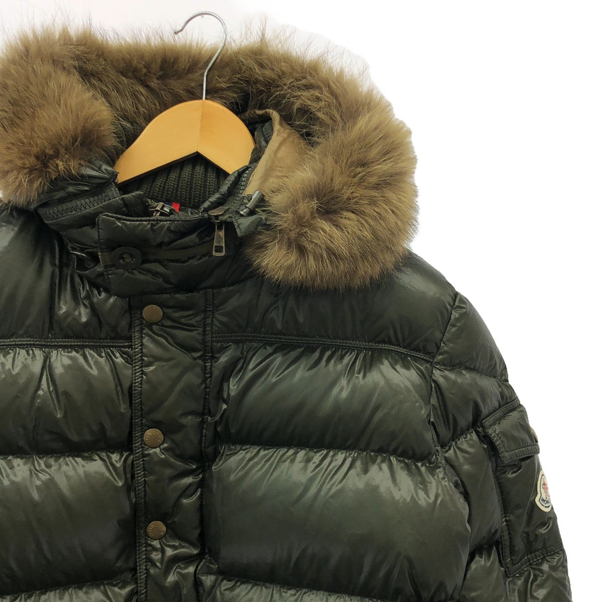 MONCLER / Moncler | HUBERT GIUBBOTTO / 휴버트 다운 재킷 / 코요테 파푸드 착탈 가능 | 2 | 여성