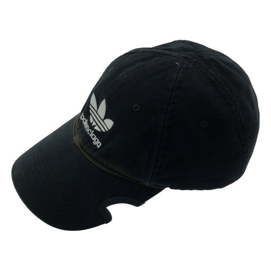 BALENCIAGA / 巴黎世家 | × Adidas / 阿迪達斯 棉質棒球帽 / 做舊棒球帽 | L (59) | 其他