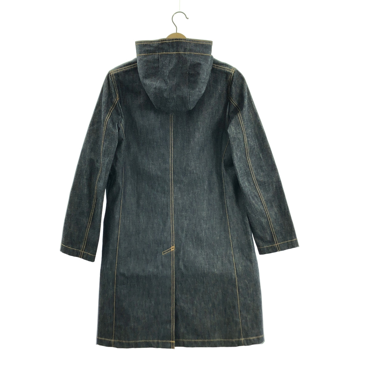 MACKINTOSH / マッキントッシュ | デニム フーデッド コート | 34