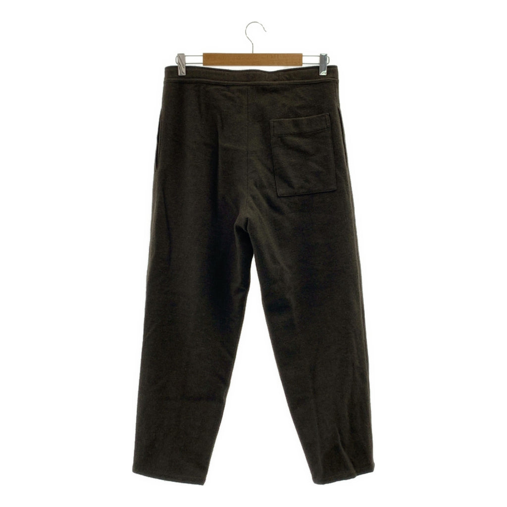 Y's / Y's Yohji Yamamoto | 2017 秋冬系列 | 羊毛雙褶闊腿褲 | 1 碼 | 卡其色 | 女款