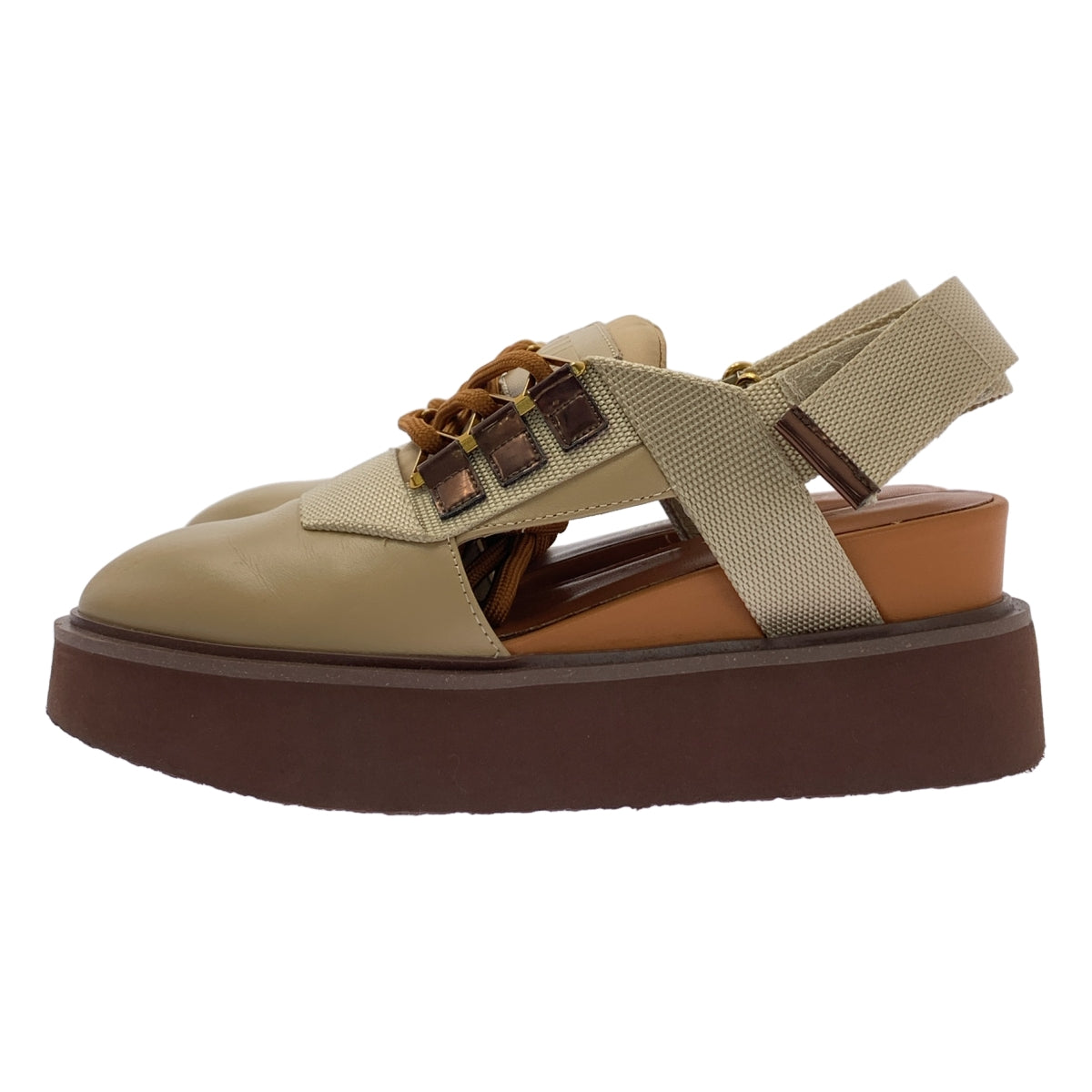 UNITED NUDE / 유나이티드 누드 | Miku 볼륨 솔 샌들 | 35 |