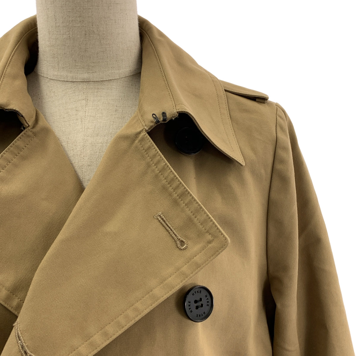 HYKE / ハイク | 2020AW | ウールライナー付き トレンチコート | 2 | レディース