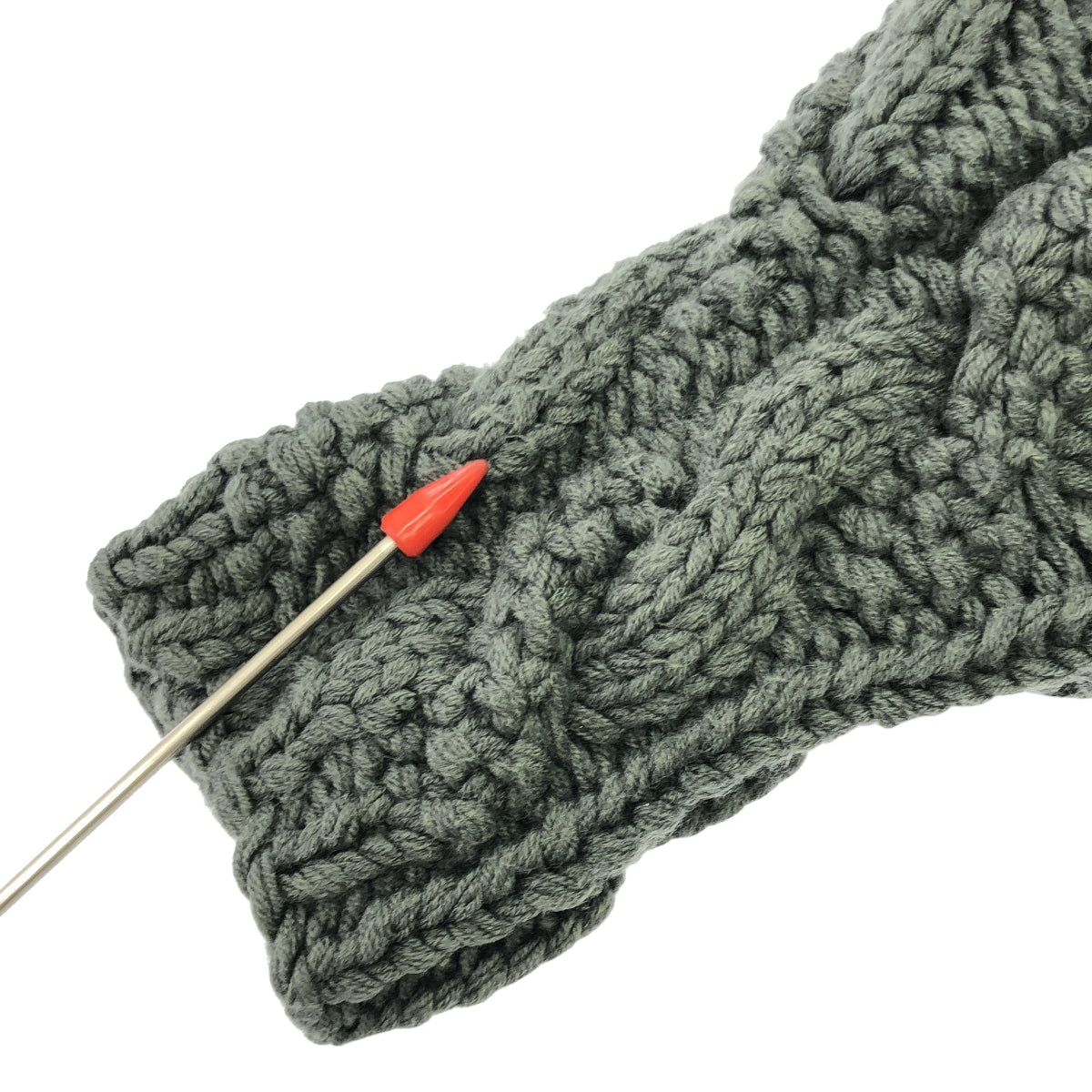 ETRE TOKYO | 手工編織麻花套頭衫 | F | 炭灰色 | 女款