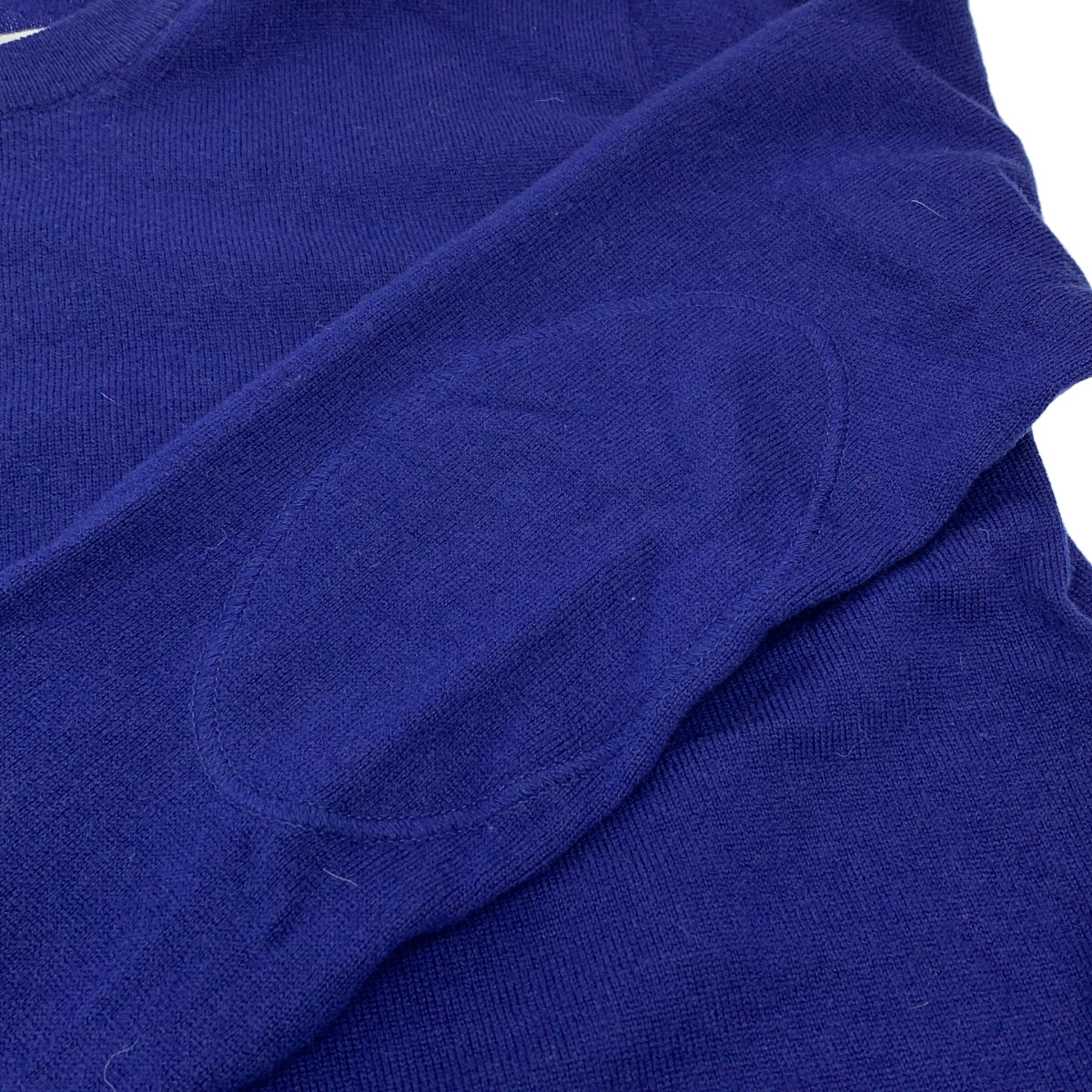 Maison Margiela / メゾンマルジェラ | 2021AW | ウール エルボステッチ クルーネック ニット セーター | XL | レディース