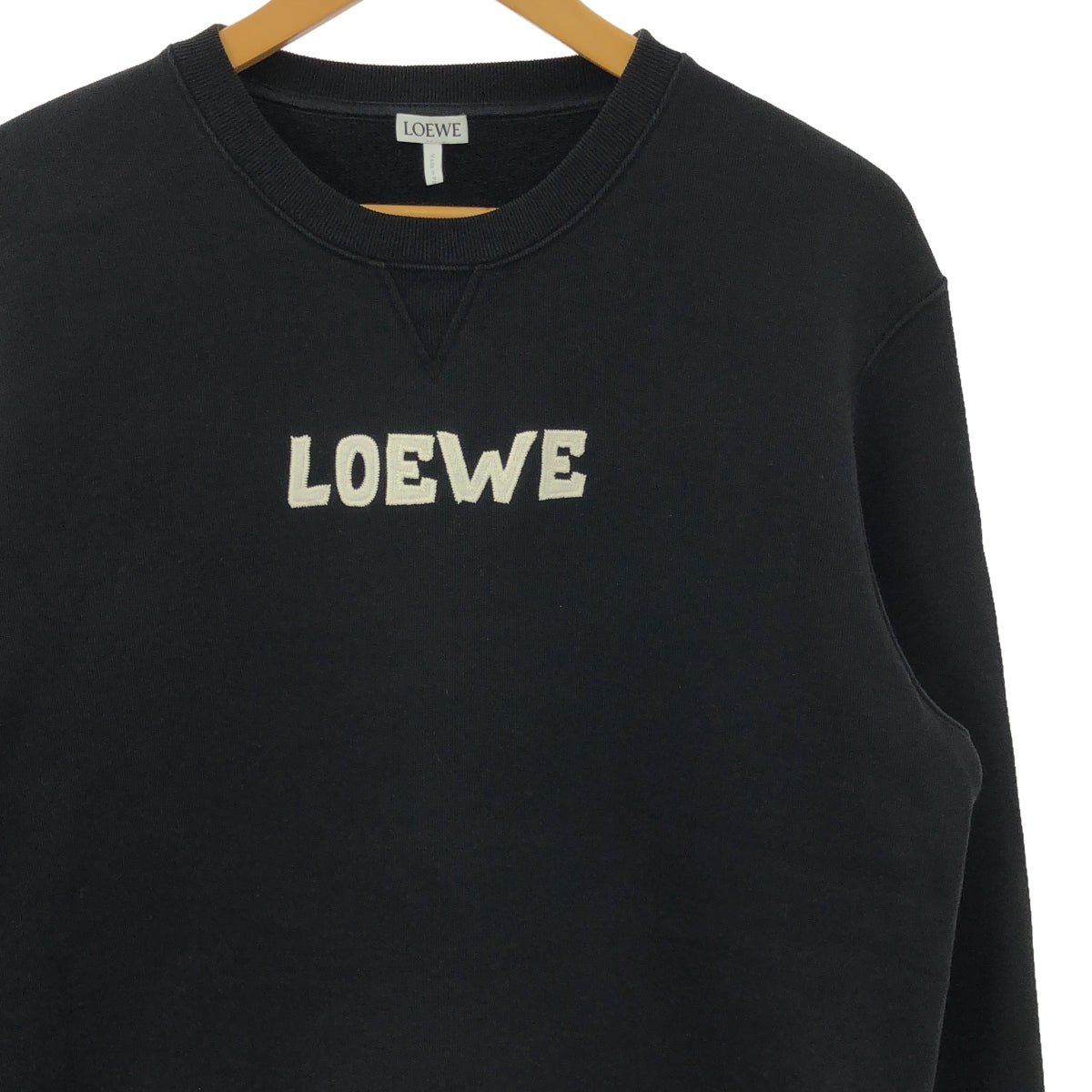 LOEWE / 로에베 | 2022SS | 로고 엠브로이더리 자수 크루넥 스웨트 | XL |