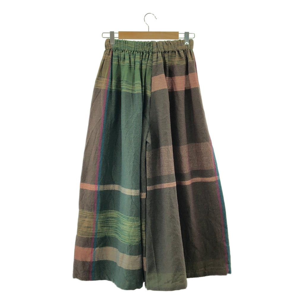 tamaki niime 玉木新雌 / タマキニイメ | wide pants ウール コットン ワイドパンツ |