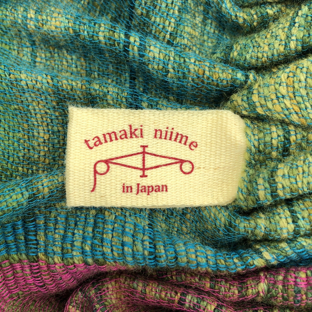 tamaki niime 玉木新雌 / タマキニイメ | wide pants ウール コットン ワイドパンツ |