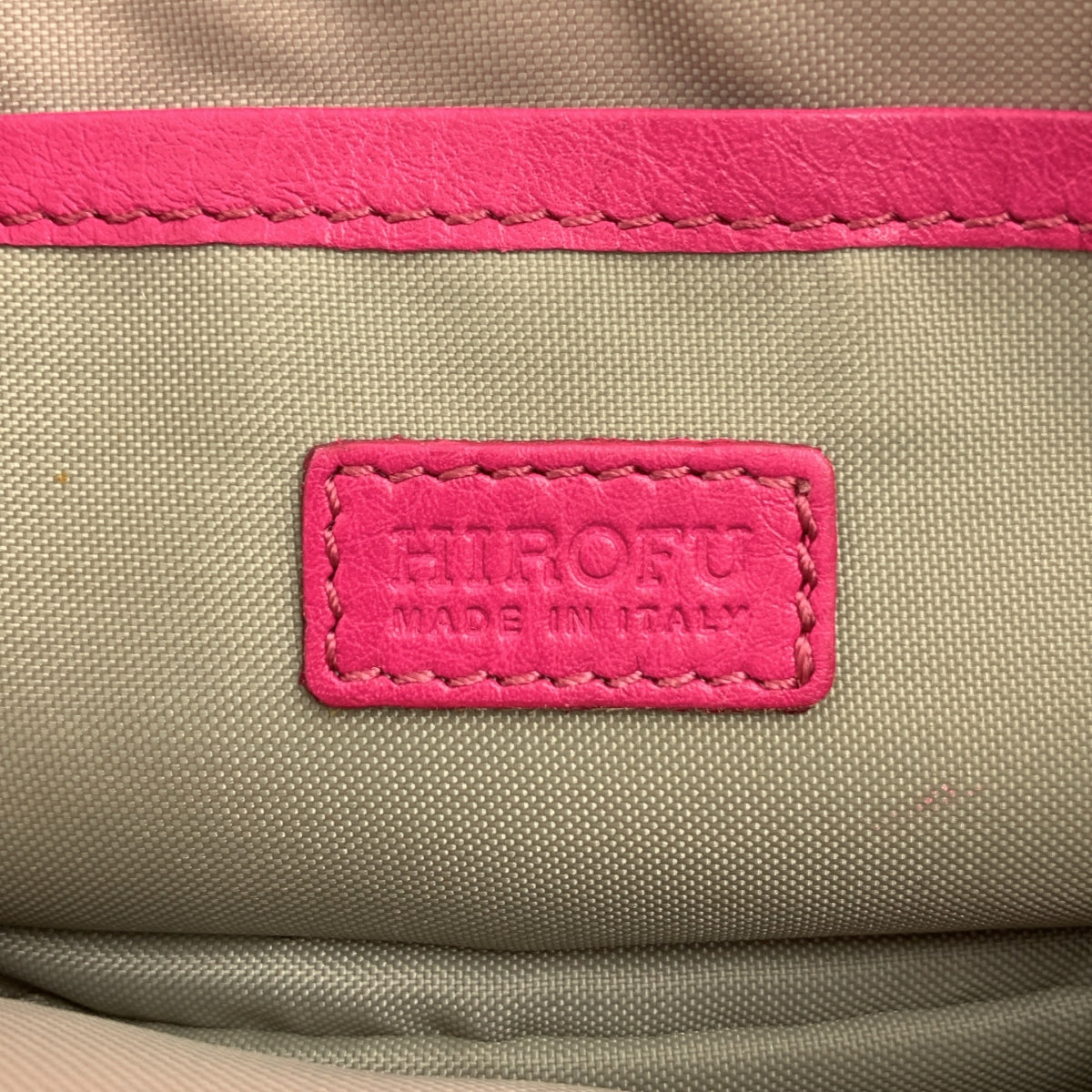 HIROFU / 히로후 | 가죽 미니 파우치 |