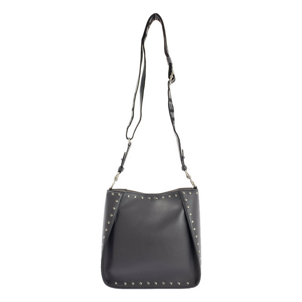 STELLA McCARTNEY / 스텔라 맥카트니 | 가죽 펀칭 로고 스터드 숄더백 |