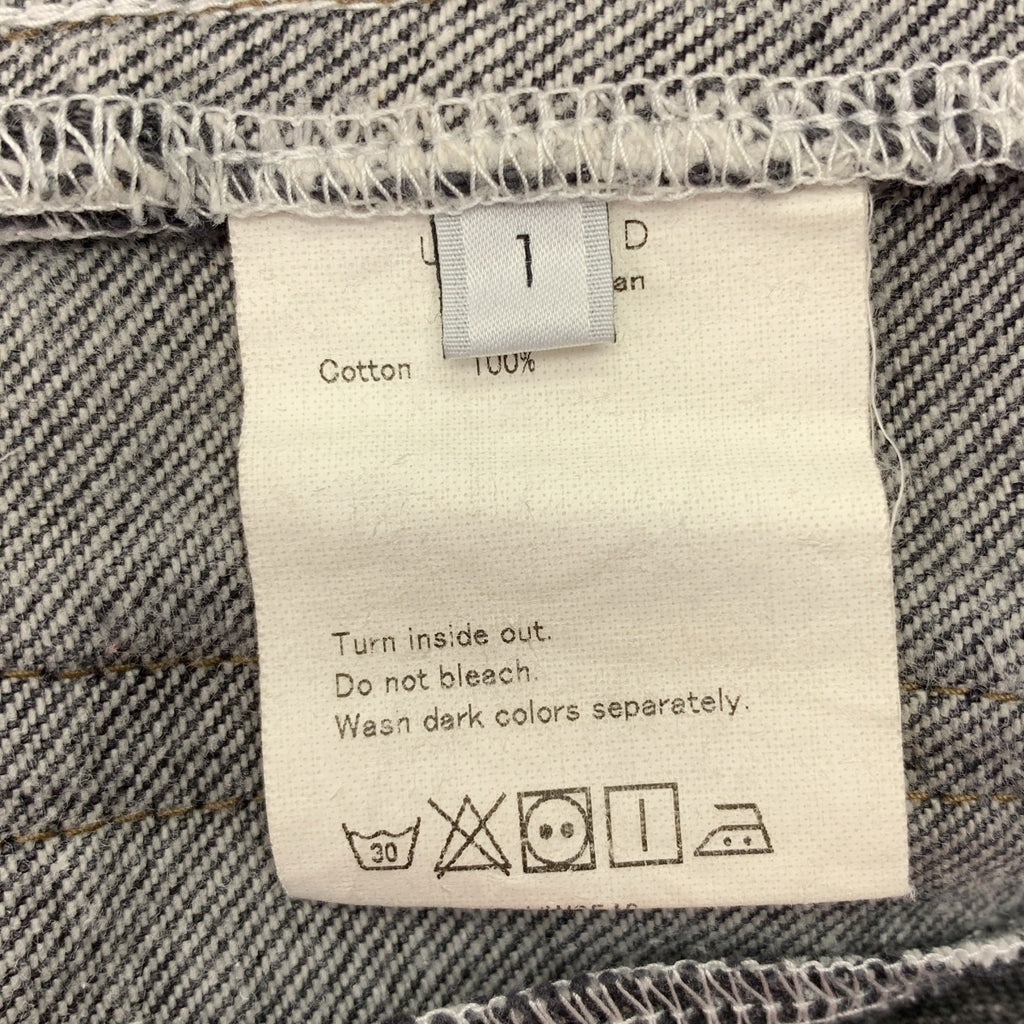 全新 | 復刻拼接牛仔褲 | 1碼 | 黑色 | 男款