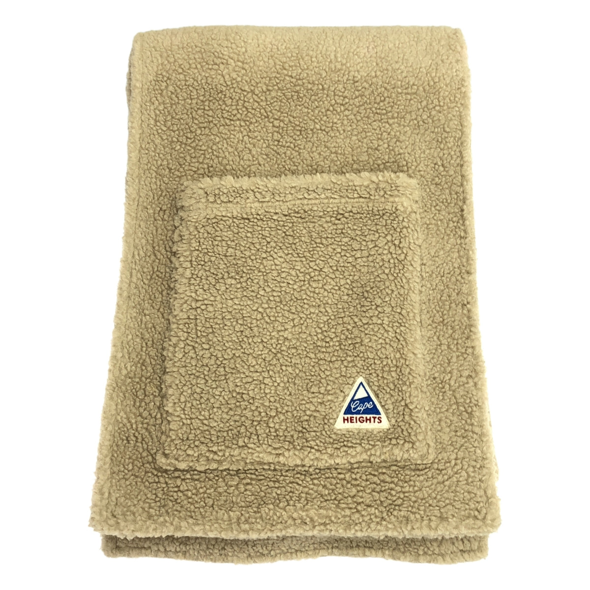 Cape Heights / ケープハイツ | Acc VARICK マフラー ダブルポケット フリース ボア スカーフ マフラー | ベージュ | レディース