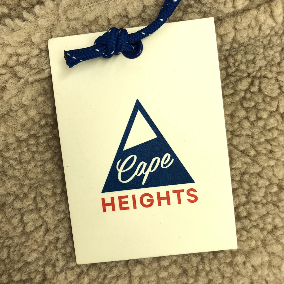 Cape Heights / ケープハイツ | Acc VARICK マフラー ダブルポケット フリース ボア スカーフ マフラー | ベージュ | レディース