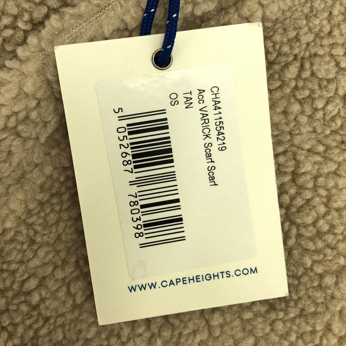 Cape Heights / ケープハイツ | Acc VARICK マフラー ダブルポケット フリース ボア スカーフ マフラー | ベージュ | レディース