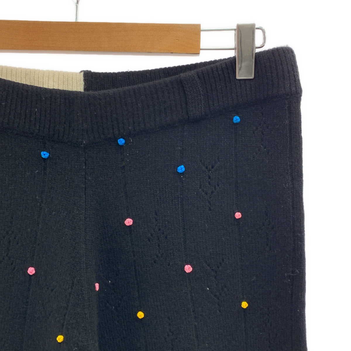 YanYan / 양양 | ROSIE EASY PANT 니트 플레어 팬츠 | M | 여성