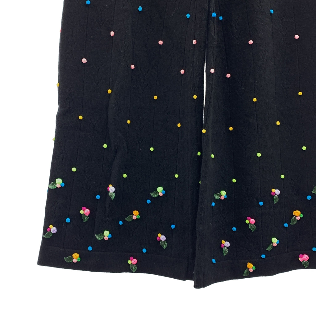 YanYan / 양양 | ROSIE EASY PANT 니트 플레어 팬츠 | M | 여성