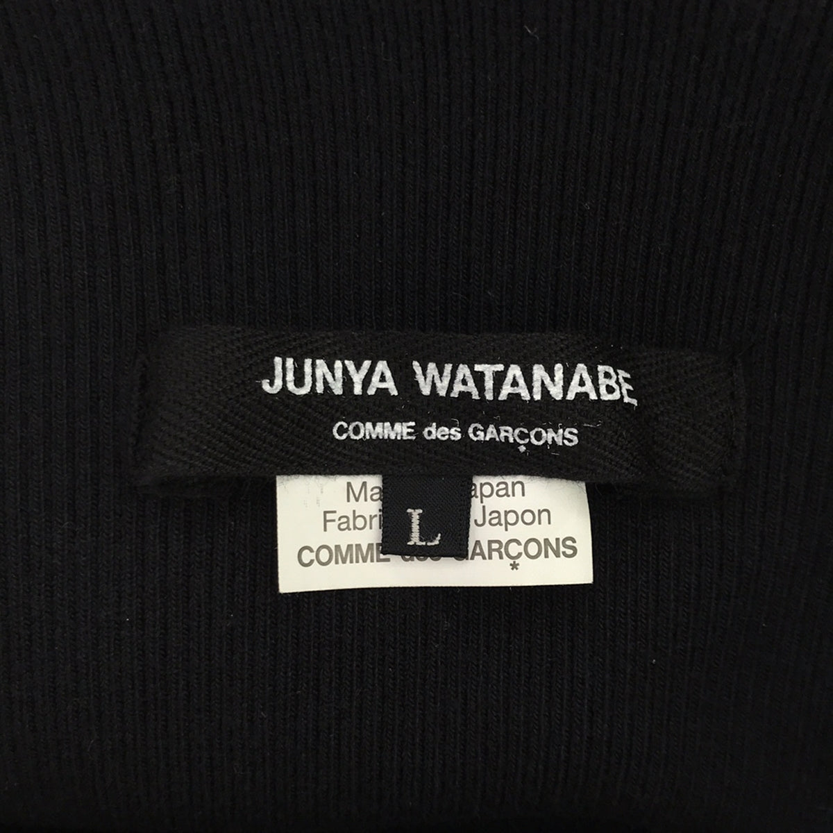 JUNYA WATANABE COMME des GARCONS / 준야와타나베 | 2016AW | 주름 전환 케이프 디자인 원피스 | L | 블랙 | 여성