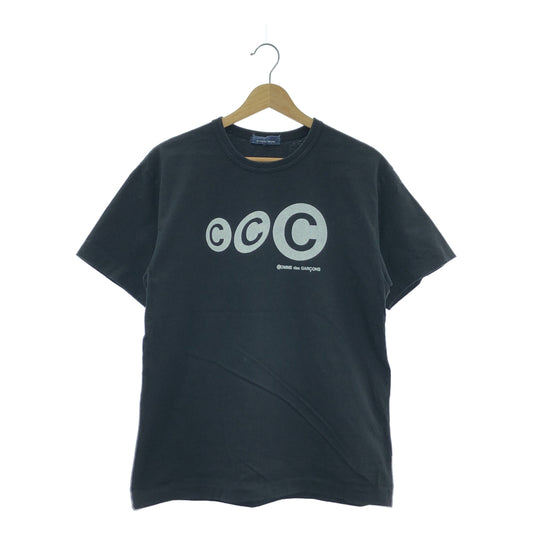 COMME des GARCONS / コムデギャルソン | AD2023 | コットン プリント加工 ロゴ クルーネックカットソー | L | レディース