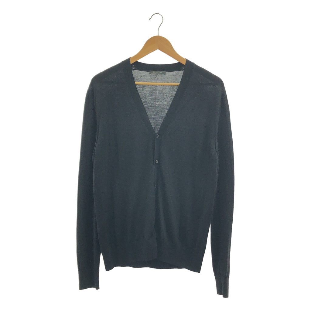 PRADA | 高針針織開襟衫 | 尺寸 52 | 男士