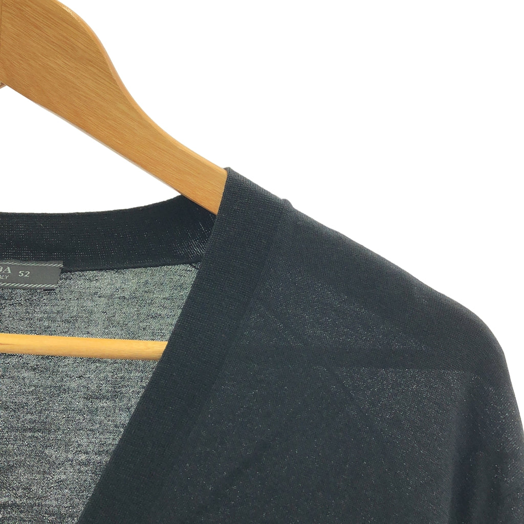 PRADA | 高針針織開襟衫 | 尺寸 52 | 男士