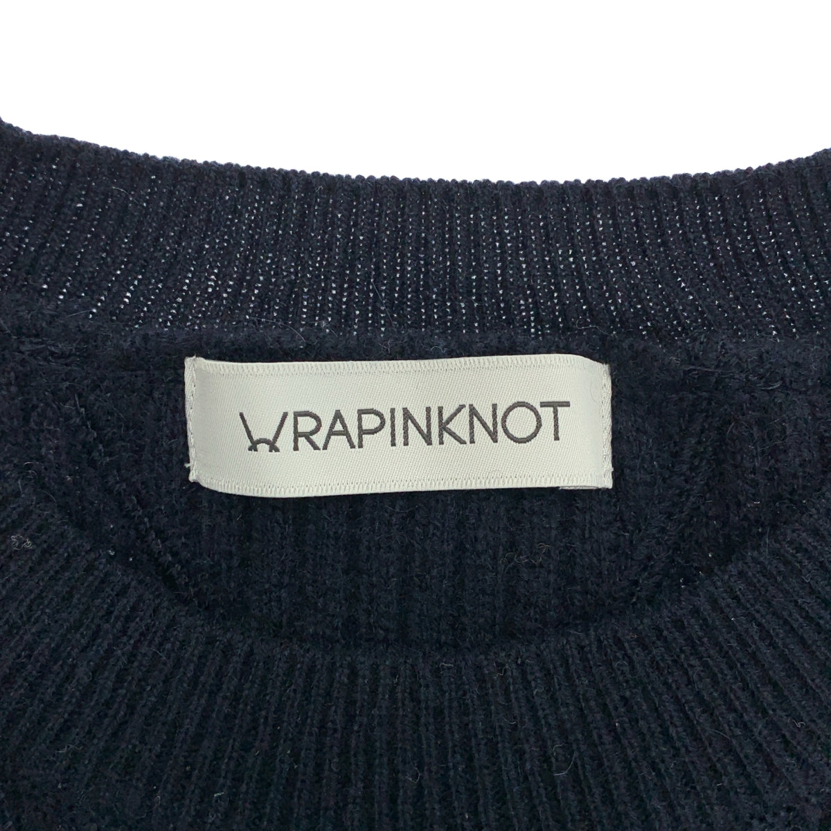 WRAPINKNOT / 랩핑 매듭 | cashmere 100 % / 캐시미어 오버 실루엣 엘보 스티치 니트 스웨터 | 2 | 남성