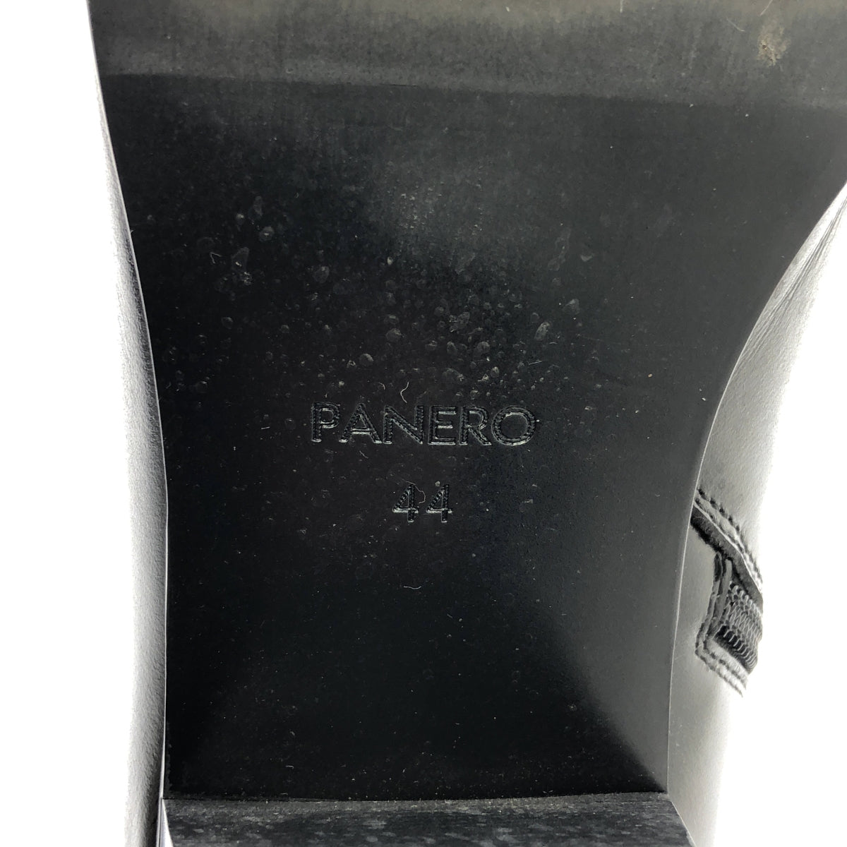 PANERO | 真皮側拉鍊短靴 | 44碼 | 男士