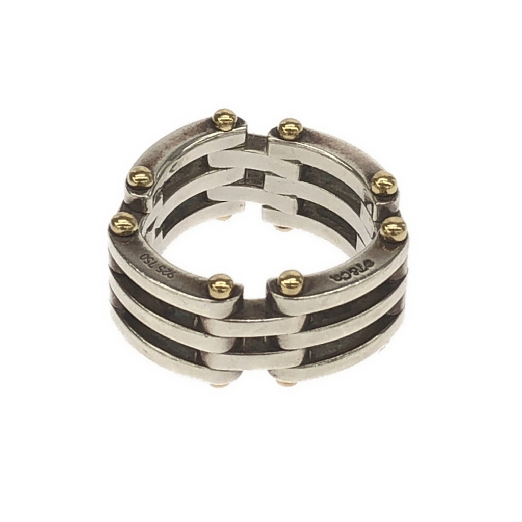 Tiffany &amp; Co / 티파니 | 콤비 게이트 링 / 925 K18YG |