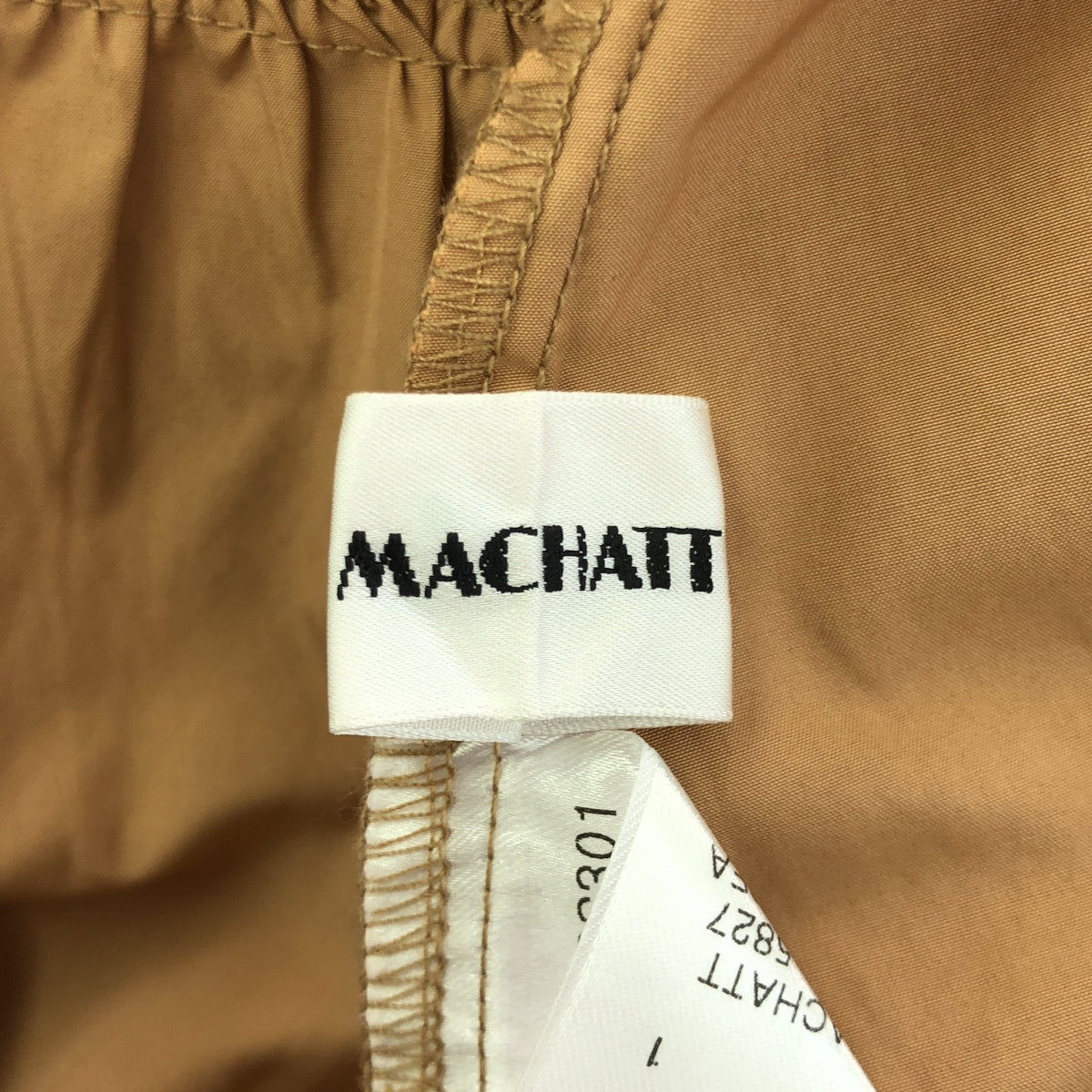 MACHATT / マチャット | リボン バック ティアードドレス  ワンピース | F | ベージュ | レディース