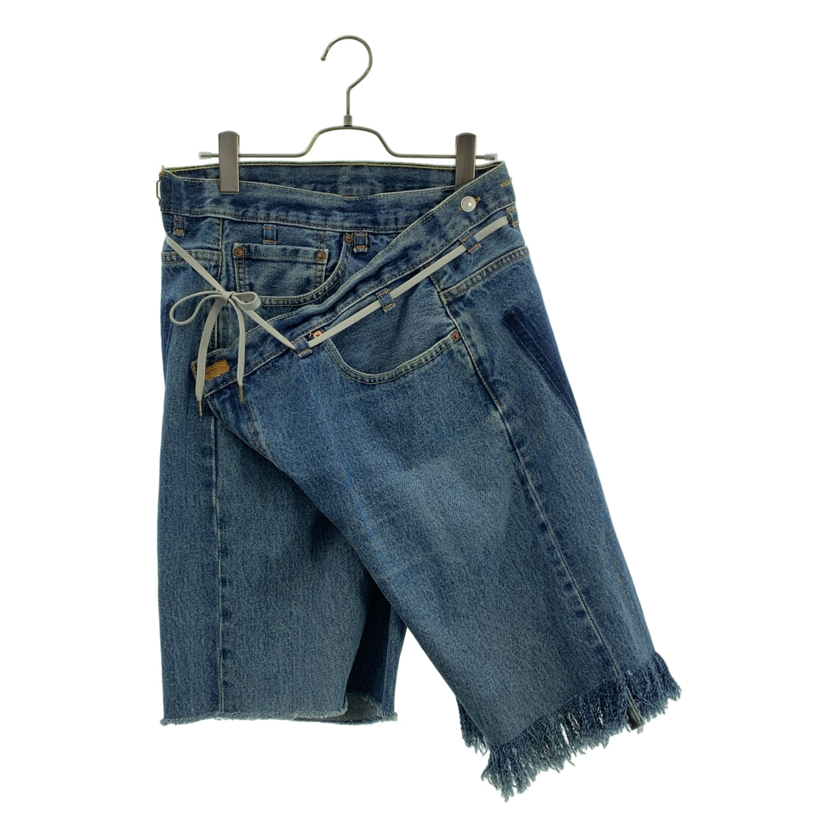 MAISON EUREKA / メゾンエウレカ | REWORK BIGGY SHORTS リメイク デニム バギー ショートパンツ |