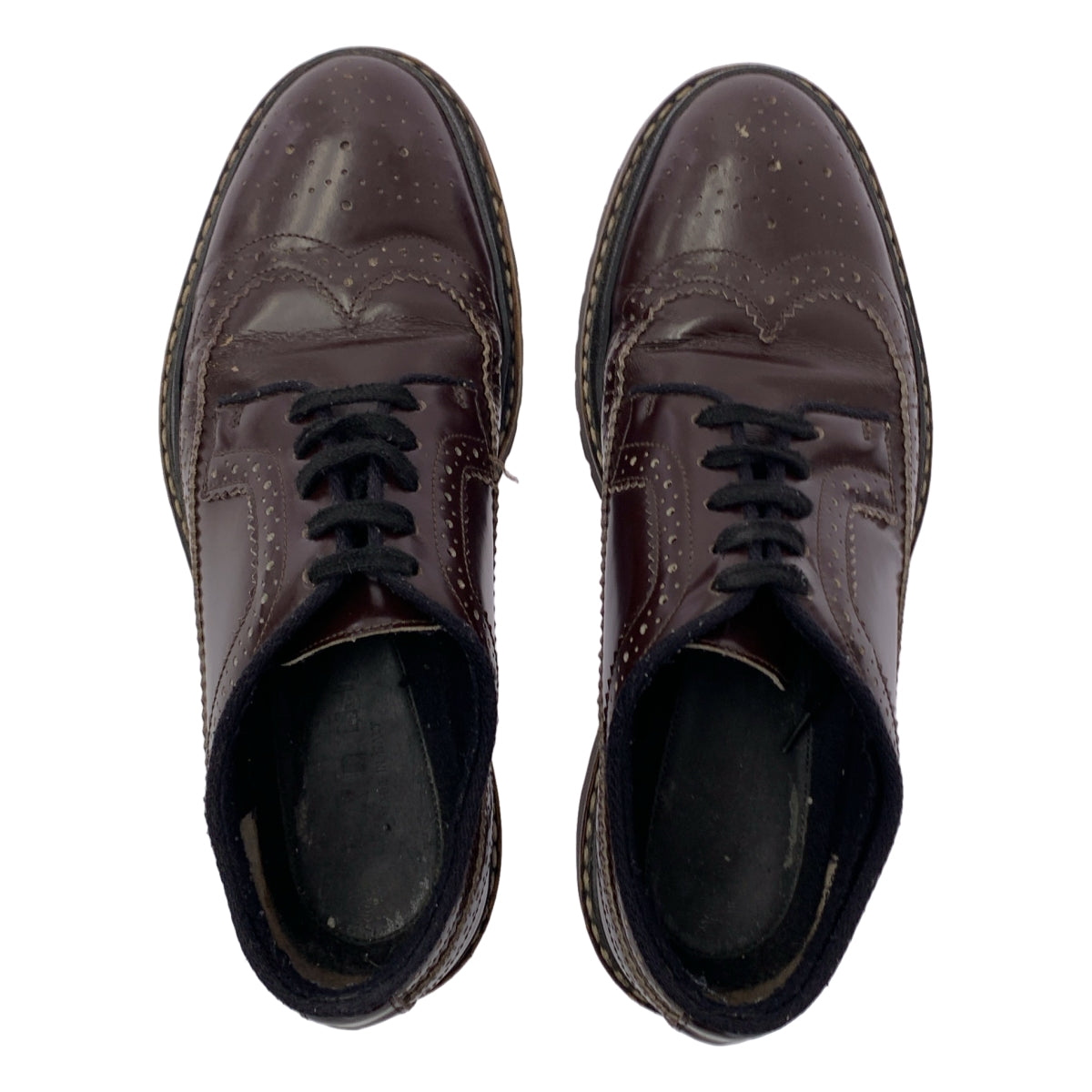 MARNI / 마르니 | 윙 팁 레이스 업 신발 | 브라운 | 남성