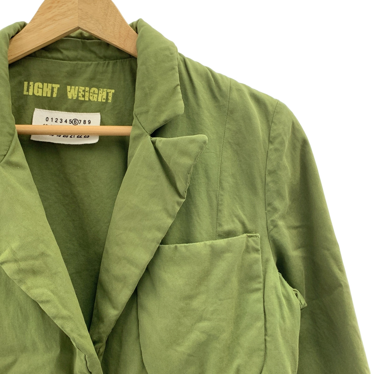 Martin Margiela / 마르탄 마르제라 | 2004AW | LIGHT WEIGHT / 여기 네 코튼 테일러드 재킷 | 40 |