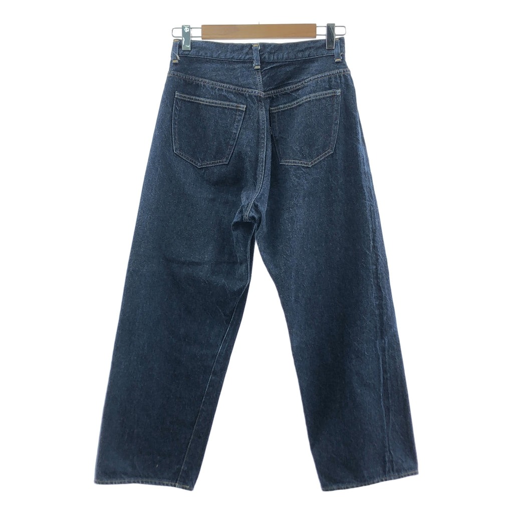 YAECA / ヤエカ | DENIM PANTS WIDE TAPERED ワイド デニムパンツ | 28 | インディゴ | レディース