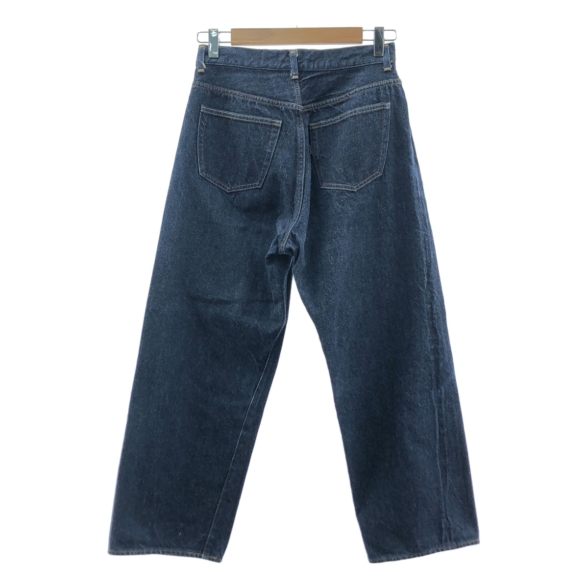 YAECA / ヤエカ | DENIM PANTS WIDE TAPERED ワイド デニムパンツ | 28 | インディゴ | レディース