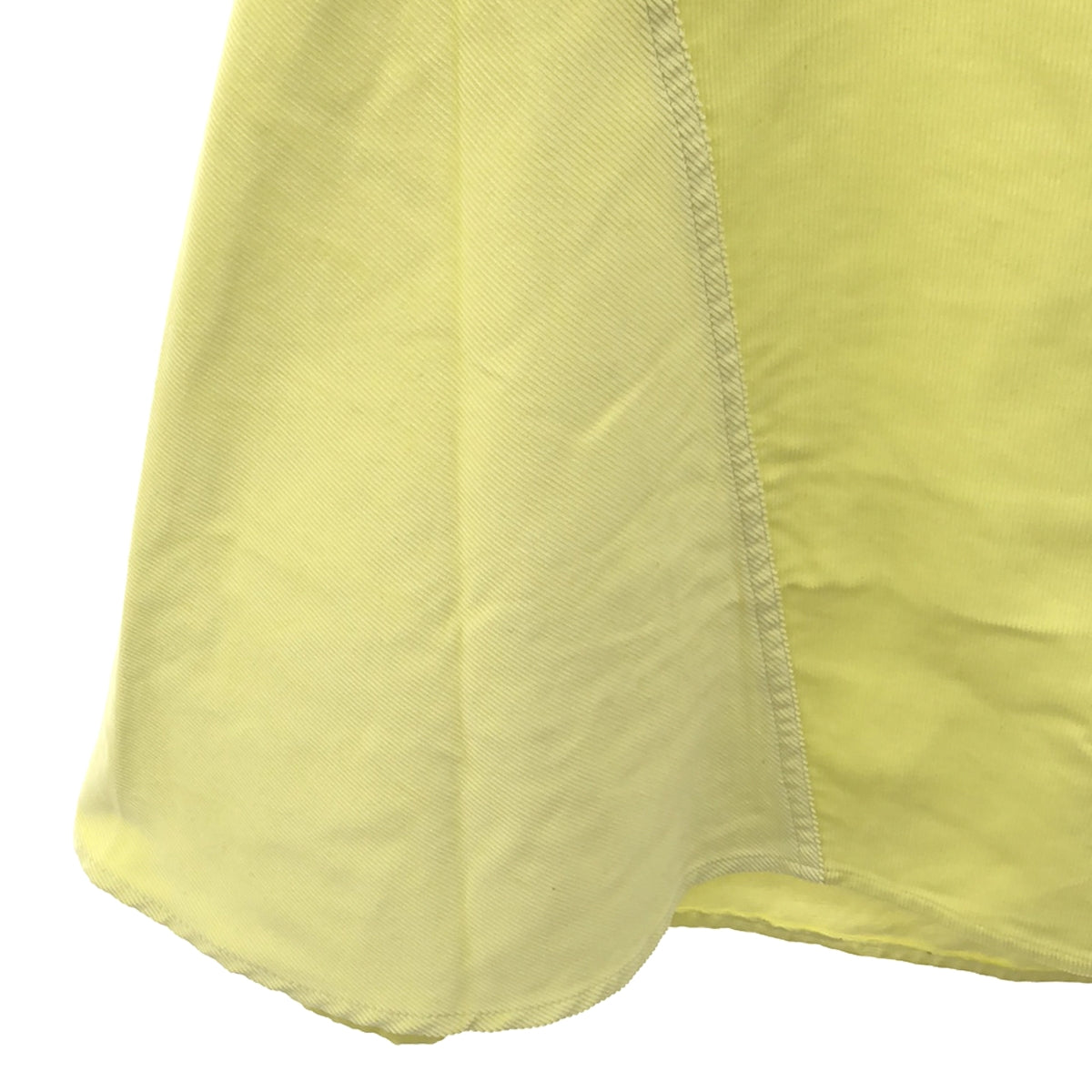 【美品】  BOWTE / バウト | 2023SS | CORDUROY BIAS SKIRT コーデュロイ バイアス スカート | 1 | イエロー | レディース