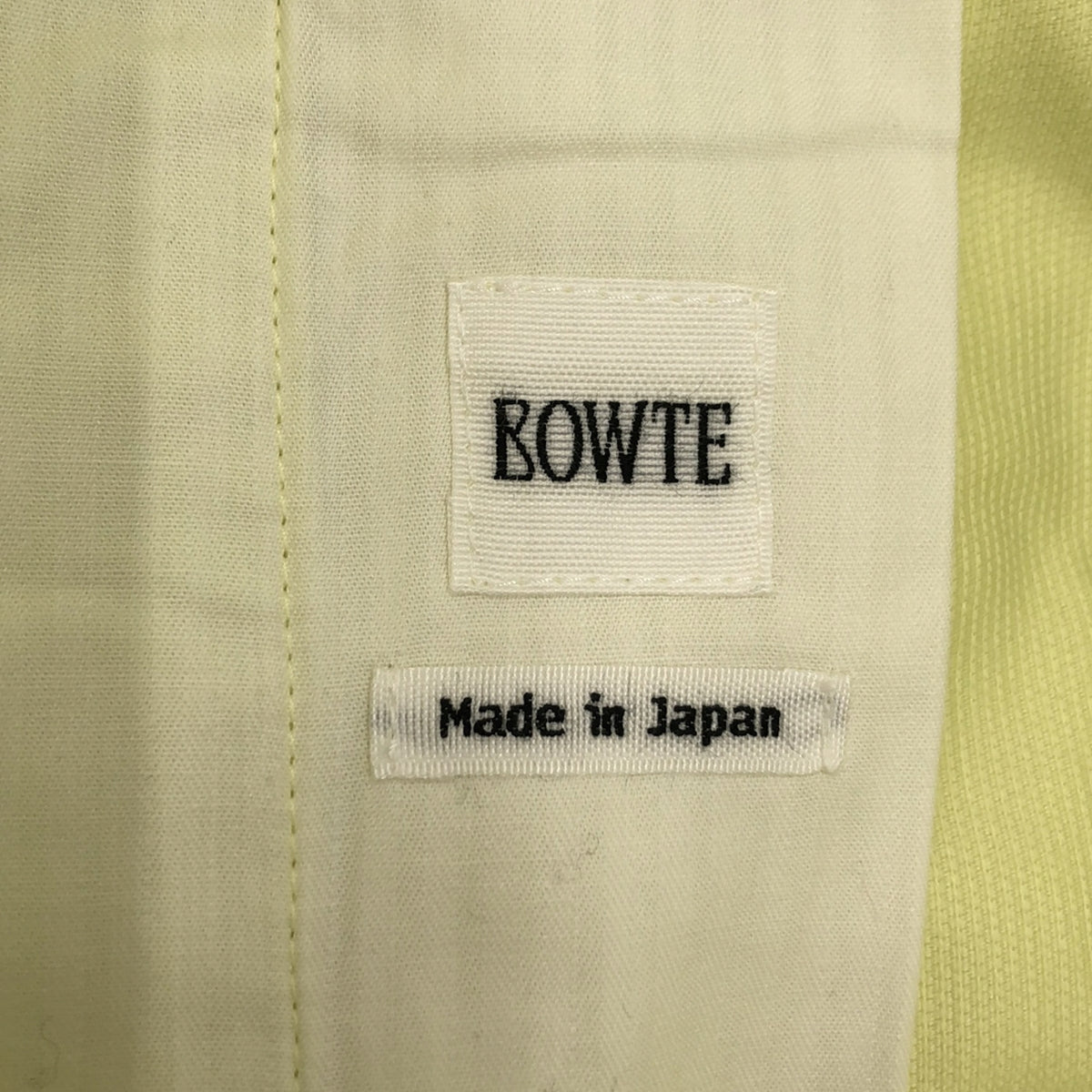 [Good Condition] BOWTE | 2023SS | CORDUROY BIAS SKIRT | 1 | Yellow | Women's