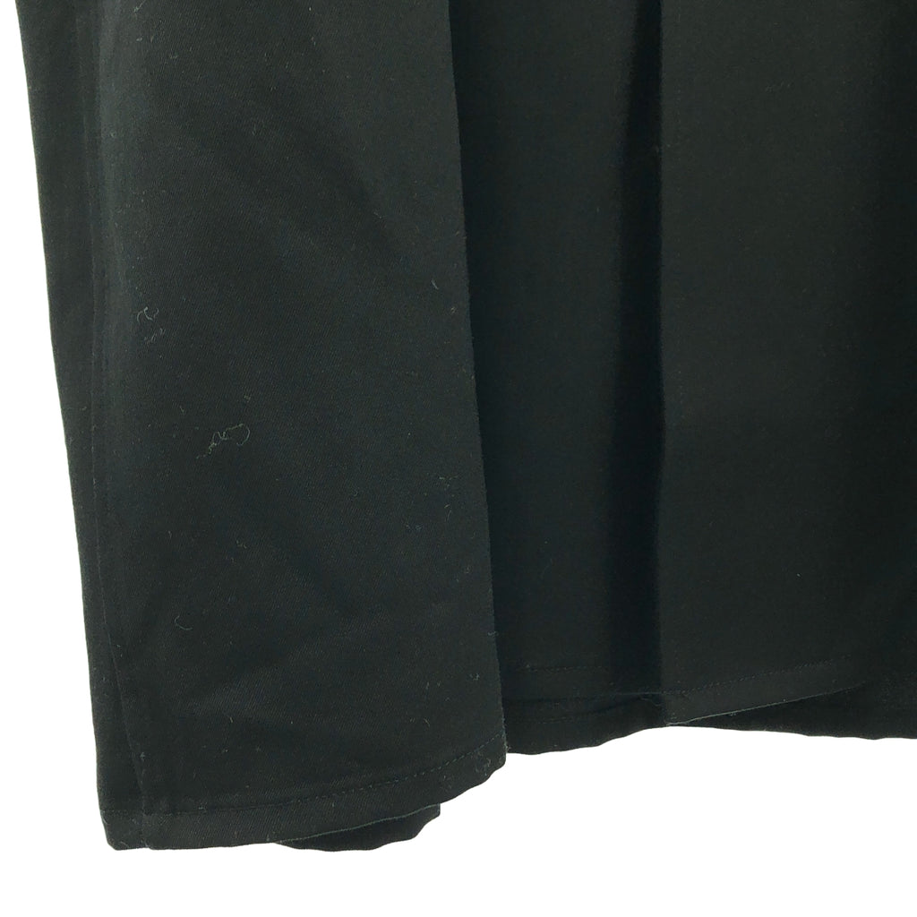 山本耀司男裝 | 2023秋冬系列 | 褶皺斜紋布立領長襯衫/上衣 | 1碼 | 男士