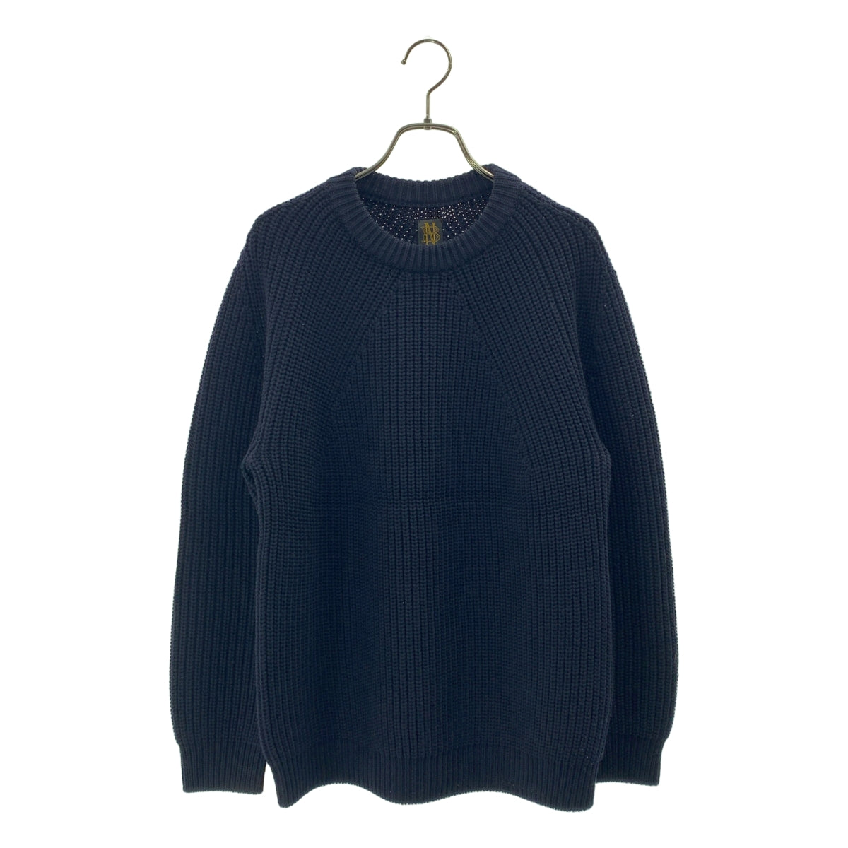 BATONER / バトナー | 2022AW | SIGNATURE CREW NECK シグネチャー5ゲージウールクルーネックニット | 1 | メンズ