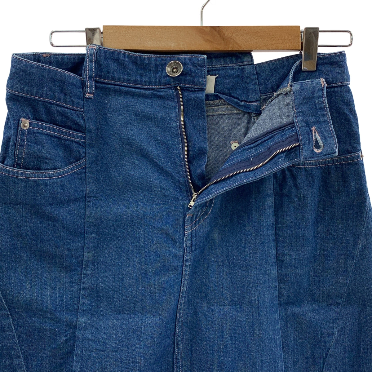 Maison Margiela | 2019 秋冬系列 | 重構牛仔裙 | 42碼 | 靛藍色 | 女裝