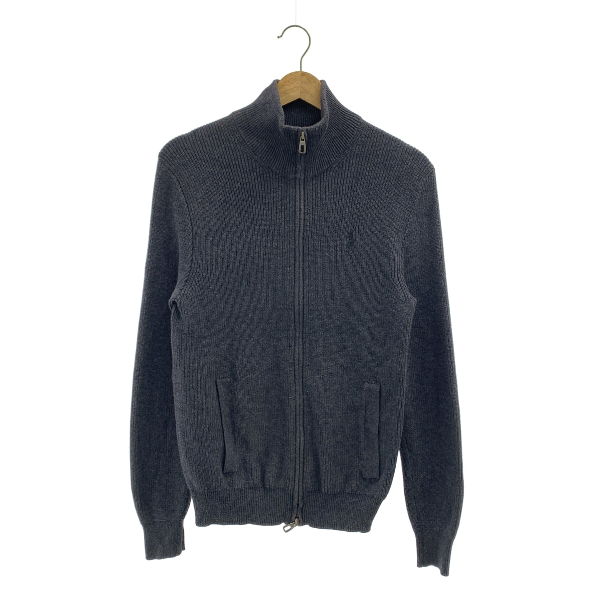 POLO RALPH LAUREN / 폴로랄프로렌 | 코튼 Zip Up 니트 | S | 남성