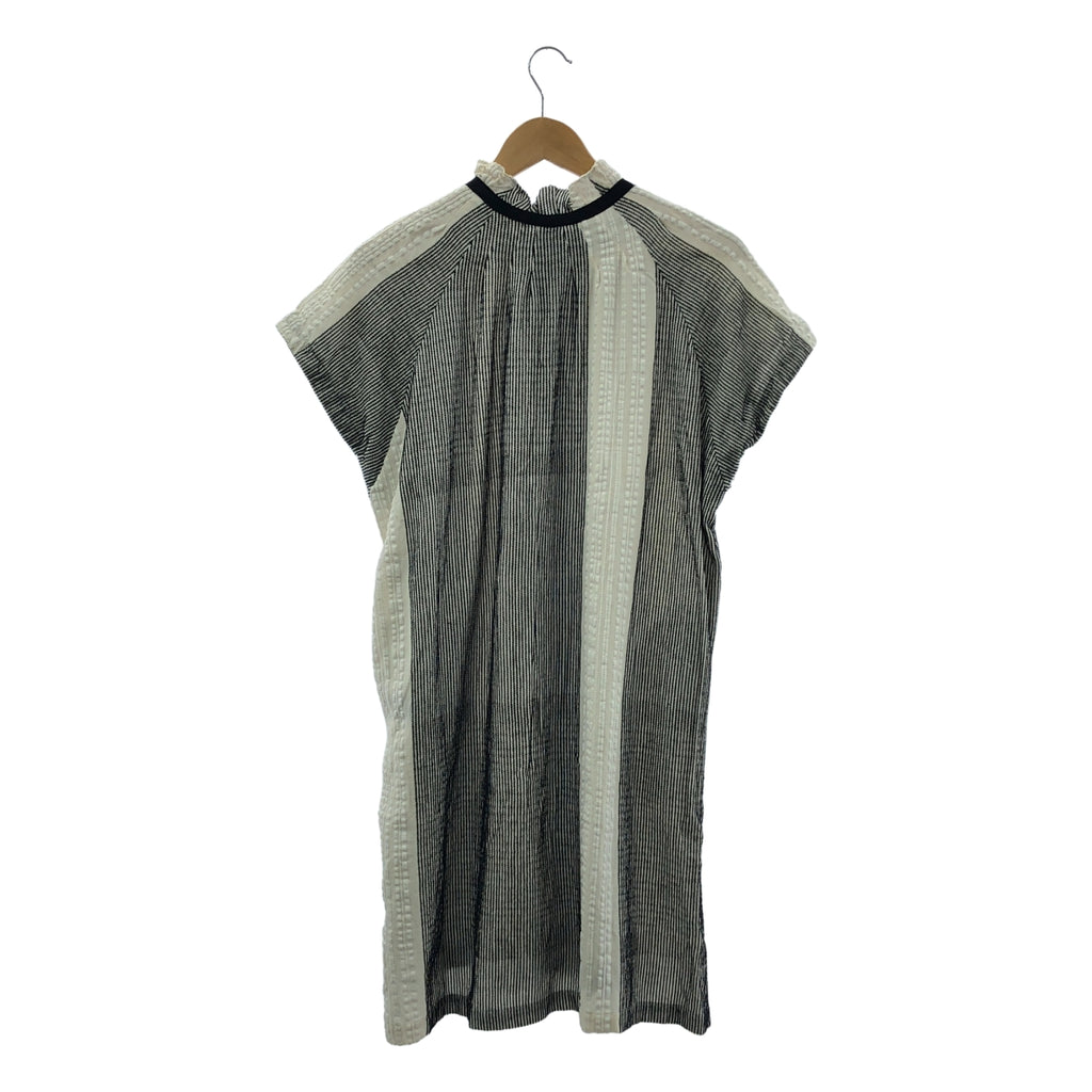 Zero + Maria Cornejo / ゼロ マリア コルネホ | エンブロイダリー ポケット付き ギャザー シャツ ワンピース | 4 | レディース