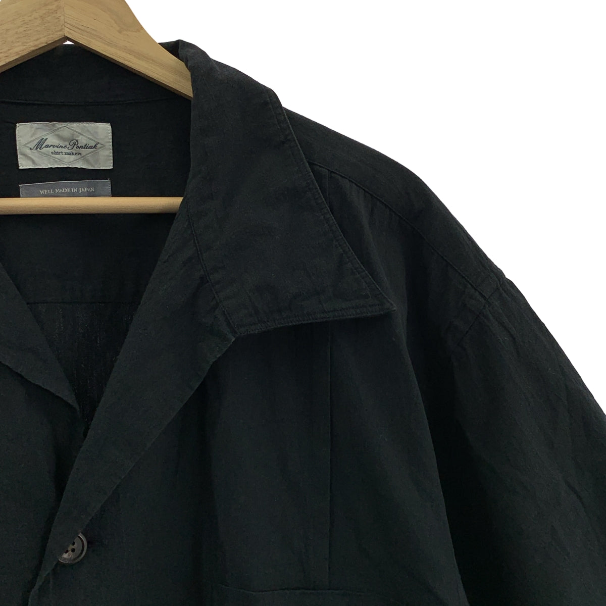 Marvine Pontiak Shirt Makers / マービンポンティアック | オーバーシルエット オープンカラーシャツ | onesize | メンズ