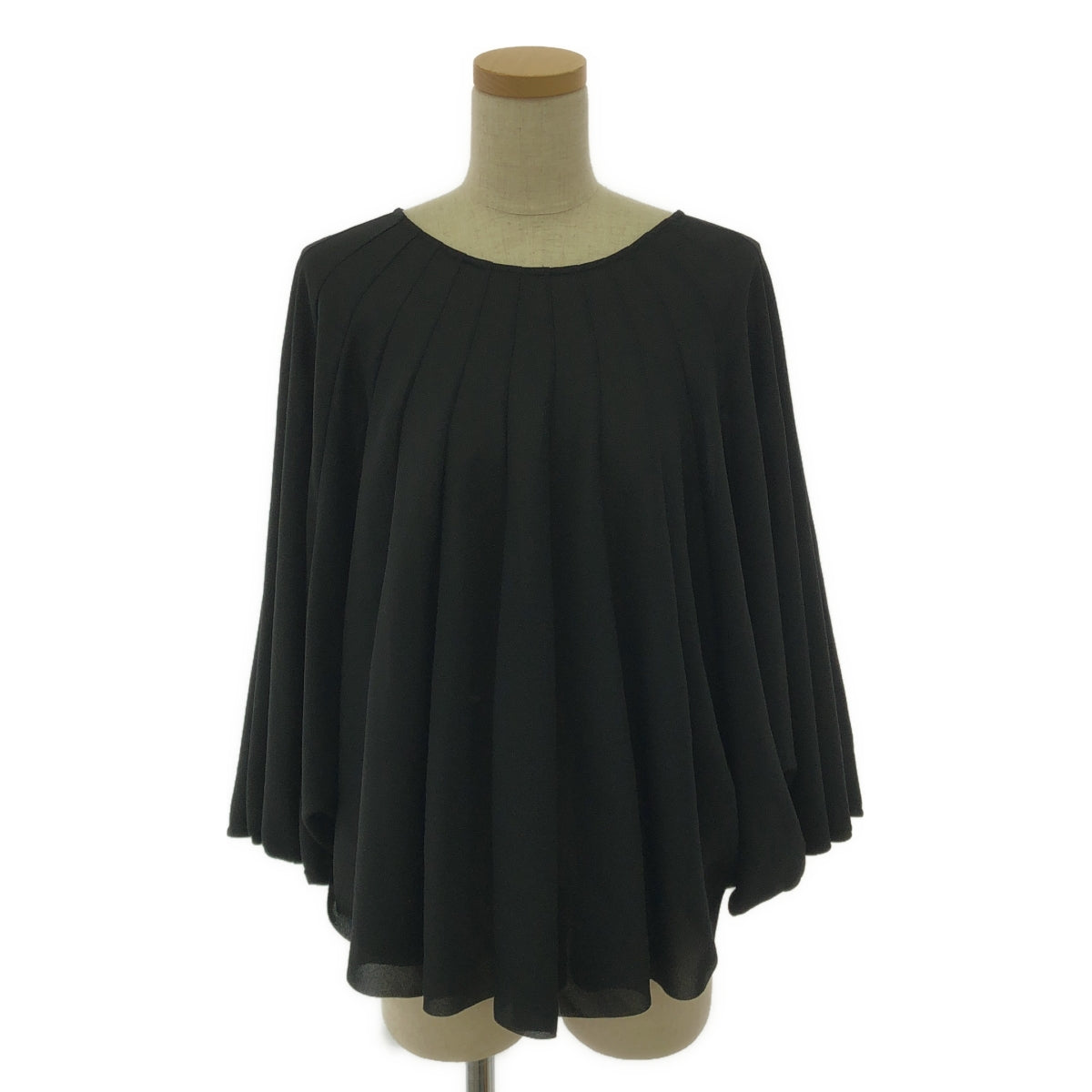 JUNYA WATANABE COMME des GARCONS / 준야와타나베 | 2009AW | 드레이프 부 풀오버 블라우스 | M | 블랙 | 여성