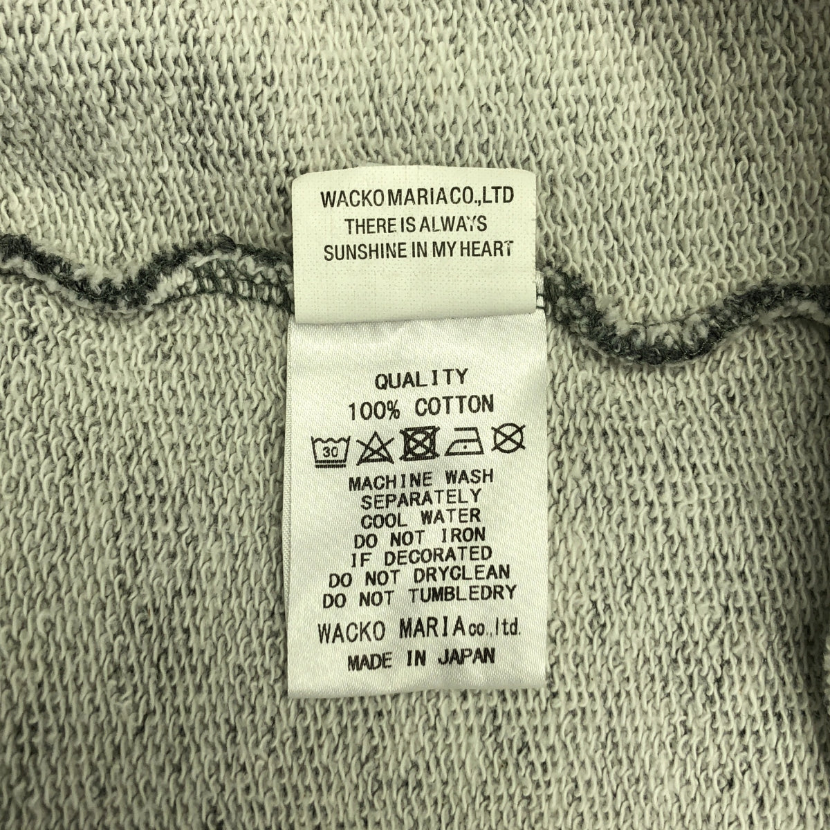 WACKO MARIA / ワコマリア | 酔生夢死 プリント パーカー | XL | メンズ