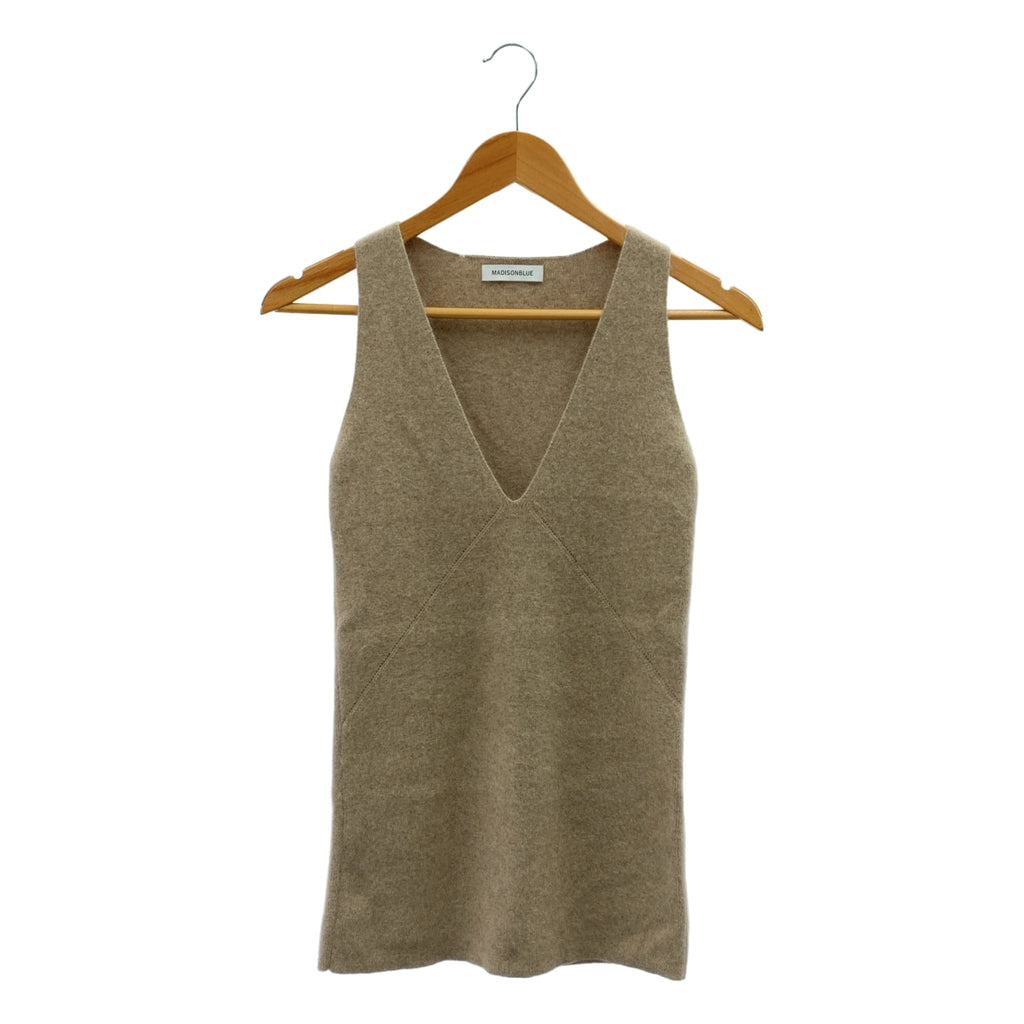 MADISON BLUE / 매디슨 블루 | V 넥 니트 베스트 | S |