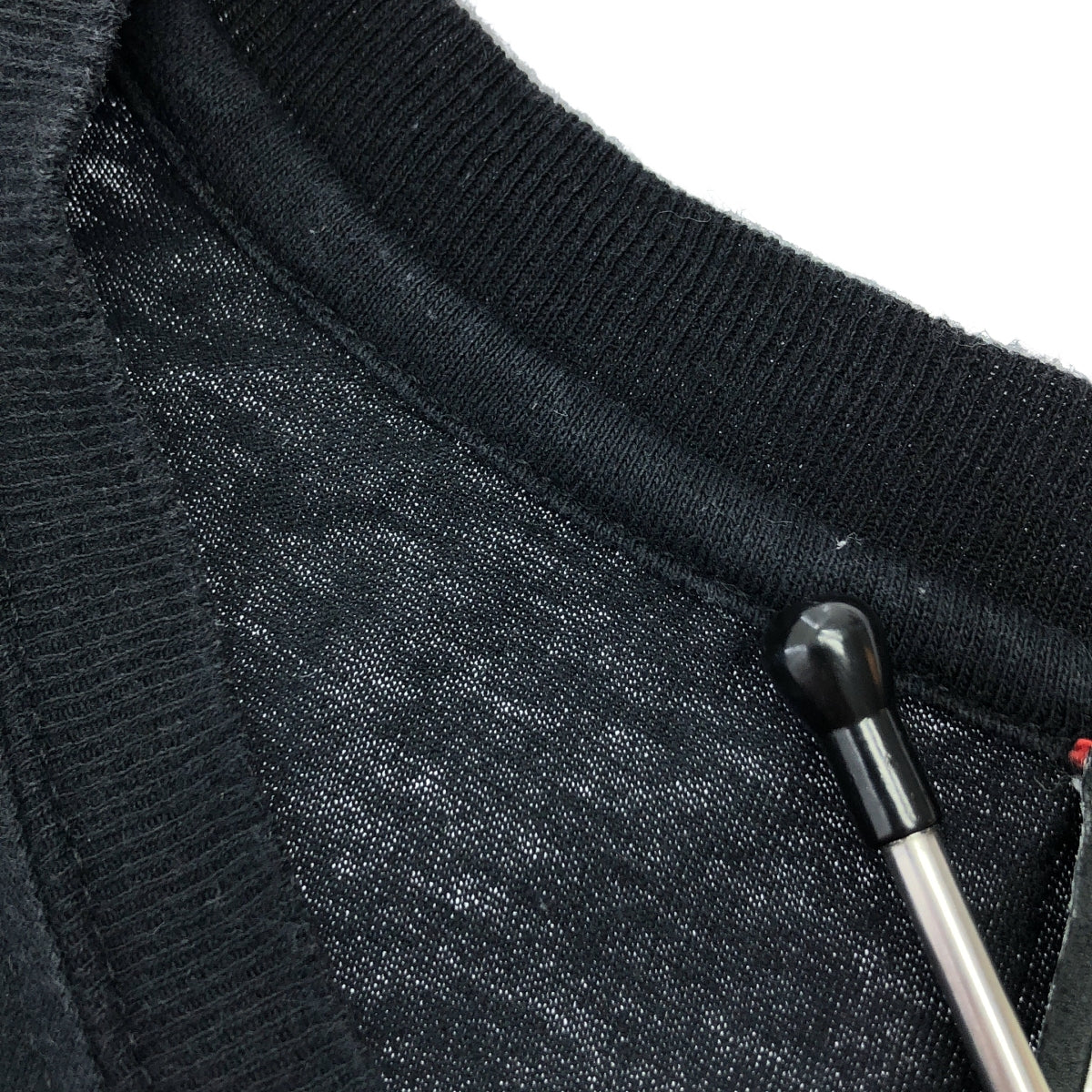 GUCCI / 구찌 | 로고 워시드 오버 사이즈 T 셔츠 | S | 블랙 | 남성